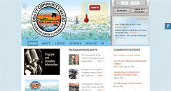 Desktop Screenshot of coastradio.org